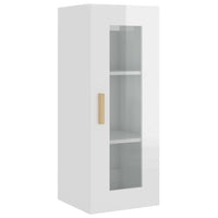 Thumbnail for Hängeschrank Hochglanz-Weiß 34,5x34x90 cm