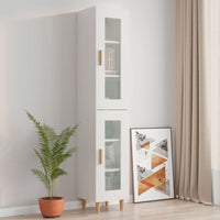 Thumbnail for Hängeschrank Hochglanz-Weiß 34,5x34x90 cm