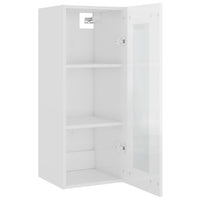 Thumbnail for Hängeschrank Hochglanz-Weiß 34,5x34x90 cm
