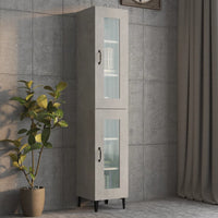 Thumbnail for Hängeschrank Betongrau 34,5x34x90 cm