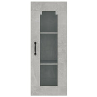 Thumbnail for Hängeschrank Betongrau 34,5x34x90 cm