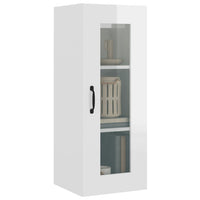 Thumbnail for Hängeschrank Hochglanz-Weiß 34,5x34x90 cm