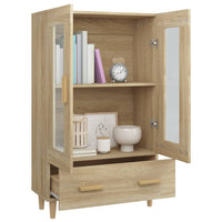 Thumbnail for Highboard Sonoma-Eiche 70x31x115 cm Holzwerkstoff