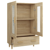 Thumbnail for Highboard Sonoma-Eiche 70x31x115 cm Holzwerkstoff