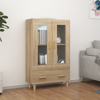 Thumbnail for Highboard Sonoma-Eiche 70x31x115 cm Holzwerkstoff