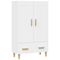 Thumbnail for Highboard Weiß 70x31x115 cm Holzwerkstoff