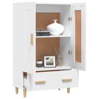 Thumbnail for Highboard Weiß 70x31x115 cm Holzwerkstoff