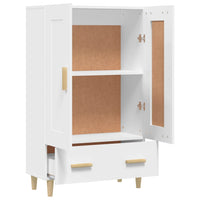 Thumbnail for Highboard Weiß 70x31x115 cm Holzwerkstoff
