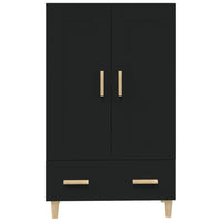 Thumbnail for Highboard Schwarz 70x31x115 cm Holzwerkstoff