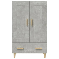 Thumbnail for Highboard Betongrau 70x31x115 cm Holzwerkstoff
