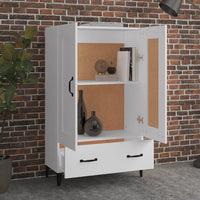 Thumbnail for Highboard Weiß 70x31x115 cm Holzwerkstoff