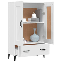 Thumbnail for Highboard Weiß 70x31x115 cm Holzwerkstoff
