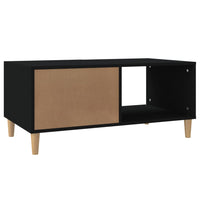 Thumbnail for Couchtisch Schwarz 89,5x50x40 cm Holzwerkstoff