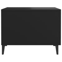 Thumbnail for Couchtisch mit Metallbeinen Schwarz 50x50x40 cm