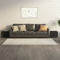 Thumbnail for Couchtische mit Metallbeinen 2 Stk. Schwarz 50x50x40 cm