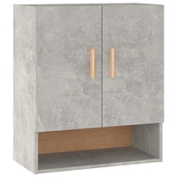 Thumbnail for Wandschrank Betongrau 60x31x70 cm Holzwerkstoff