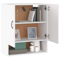 Thumbnail for Wandschrank Weiß 60x31x70 cm Holzwerkstoff