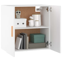 Thumbnail for Wandschrank Weiß 60x30x60 cm Holzwerkstoff