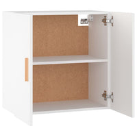 Thumbnail for Wandschrank Weiß 60x30x60 cm Holzwerkstoff