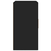 Thumbnail for Wandschrank Schwarz 60x30x60 cm Holzwerkstoff