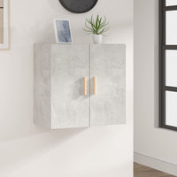 Thumbnail for Wandschrank Betongrau 60x30x60 cm Holzwerkstoff