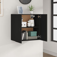 Thumbnail for Wandschrank Schwarz 60x31x60 cm Holzwerkstoff
