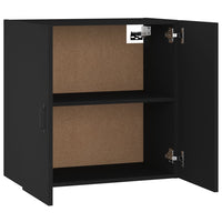 Thumbnail for Wandschrank Schwarz 60x31x60 cm Holzwerkstoff