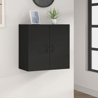 Thumbnail for Wandschrank Schwarz 60x31x60 cm Holzwerkstoff