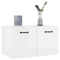 Thumbnail for Wandschrank Hochglanz-Weiß 60x36,5x35 cm Holzwerkstoff