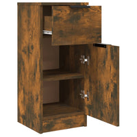 Thumbnail for Sideboard Räuchereiche 30x30x70 cm Holzwerkstoff