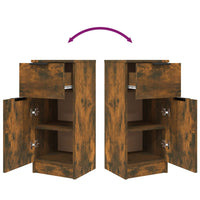 Thumbnail for Sideboard Räuchereiche 30x30x70 cm Holzwerkstoff