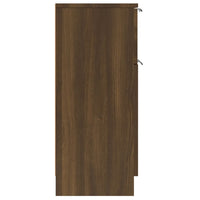 Thumbnail for Sideboard Braun Eichen-Optik 30x30x70 cm Holzwerkstoff