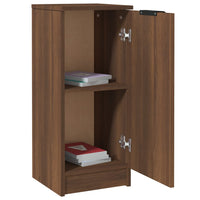 Thumbnail for Sideboard Braun Eichen-Optik 30x30x70 cm Holzwerkstoff