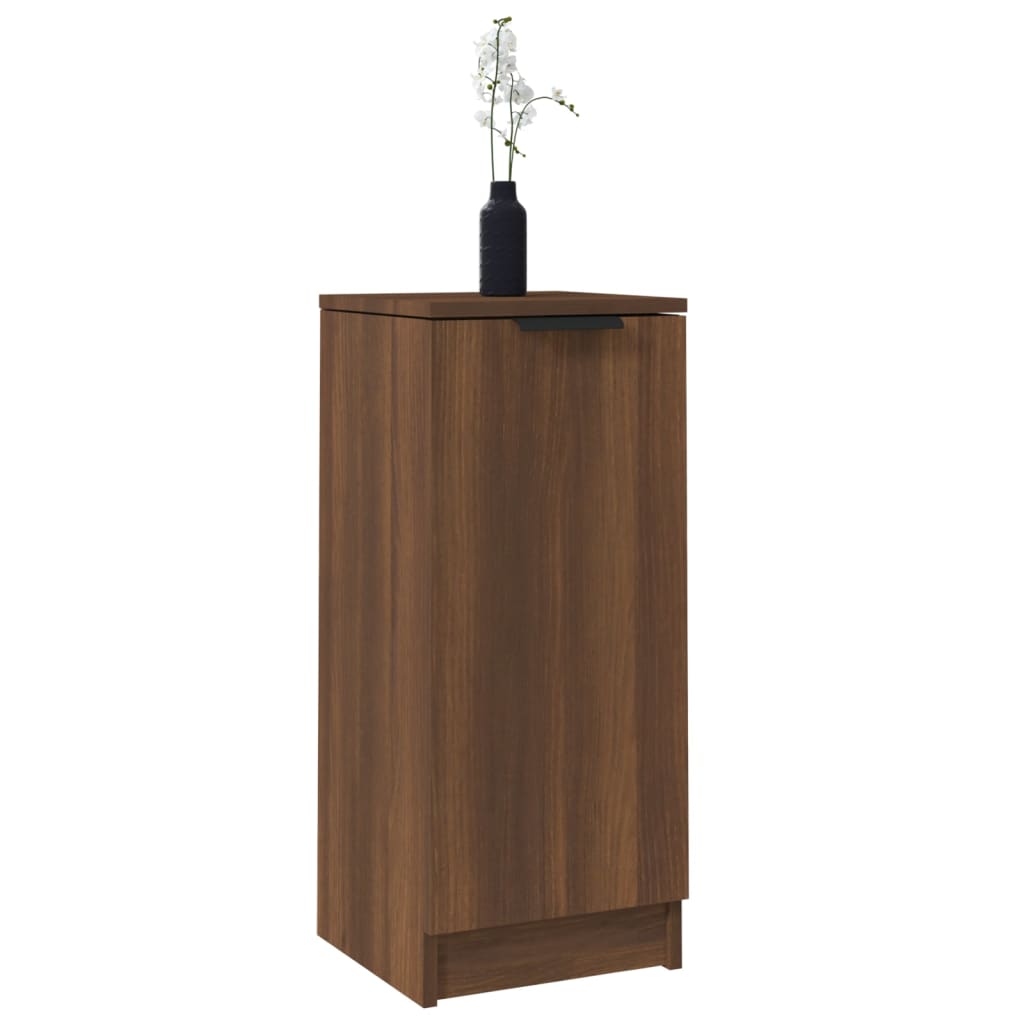 Sideboard Braun Eichen-Optik 30x30x70 cm Holzwerkstoff