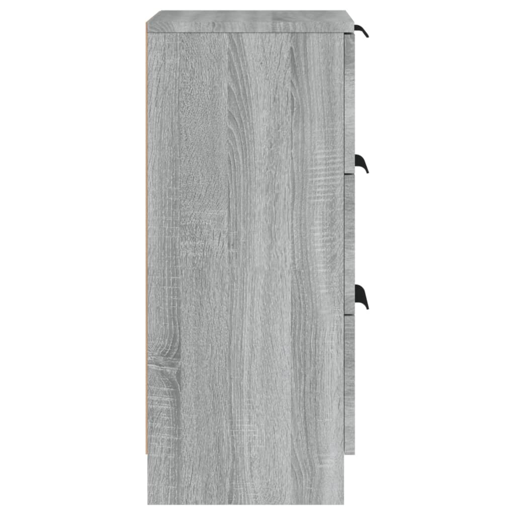Sideboard Grau Sonoma 30x30x70 cm Holzwerkstoff