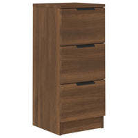 Thumbnail for Sideboard Braun Eichen-Optik 30x30x70 cm Holzwerkstoff