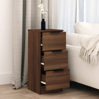 Thumbnail for Sideboard Braun Eichen-Optik 30x30x70 cm Holzwerkstoff