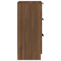 Thumbnail for Sideboard Braun Eichen-Optik 30x30x70 cm Holzwerkstoff