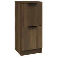 Thumbnail for Sideboard Braun Eichen-Optik 30x30x70 cm Holzwerkstoff
