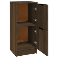Thumbnail for Sideboard Braun Eichen-Optik 30x30x70 cm Holzwerkstoff
