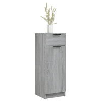 Thumbnail for Badschrank Grau Sonoma 32x34x90 cm Holzwerkstoff