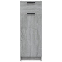 Thumbnail for Badschrank Grau Sonoma 32x34x90 cm Holzwerkstoff