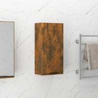 Thumbnail for Wand-Badschrank Räuchereiche 32x20x67 cm