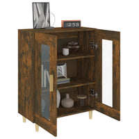 Thumbnail for Sideboard Räuchereiche 69,5x34x90 cm Holzwerkstoff