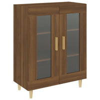 Thumbnail for Sideboard Braun Eichen-Optik 69,5x34x90 cm Holzwerkstoff