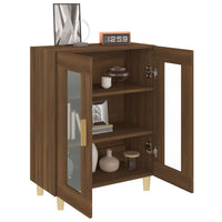 Thumbnail for Sideboard Braun Eichen-Optik 69,5x34x90 cm Holzwerkstoff