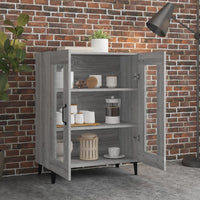 Thumbnail for Sideboard Grau Sonoma 69,5x34x90 cm Holzwerkstoff