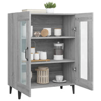 Thumbnail for Sideboard Grau Sonoma 69,5x34x90 cm Holzwerkstoff
