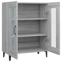 Thumbnail for Sideboard Grau Sonoma 69,5x34x90 cm Holzwerkstoff
