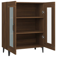 Thumbnail for Sideboard Braun Eichen-Optik 69,5x34x90 cm Holzwerkstoff